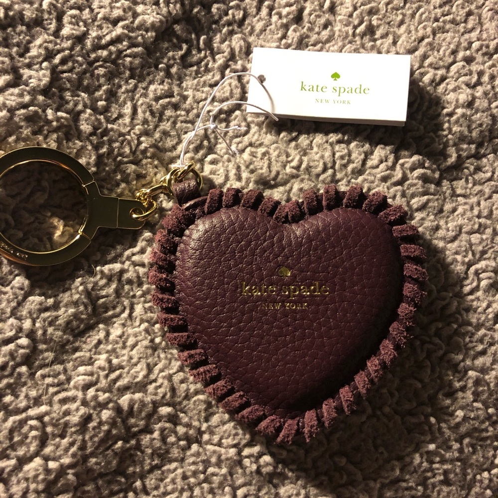 Kate Spade Leather Keychain